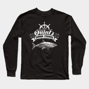 Quint's Shark Fishing Long Sleeve T-Shirt